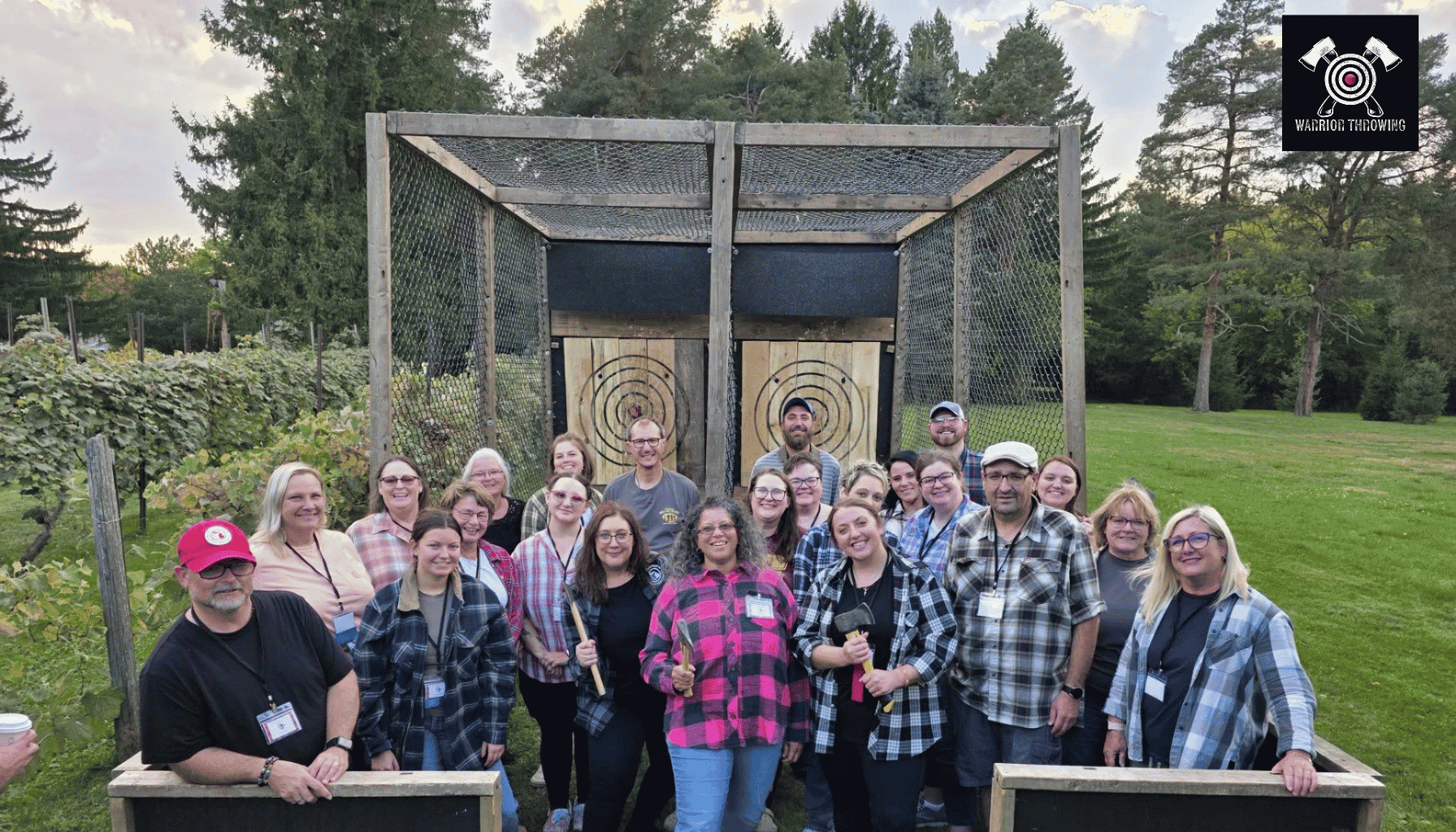 Mobile Axe Throwing for Corporate Events